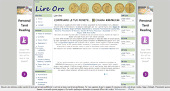Desktop Screenshot of lire-oro.com