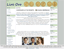 Tablet Screenshot of lire-oro.com
